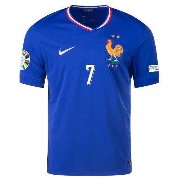 (image for) GRIEZMANN #7 France Away Jersey Euro 2024